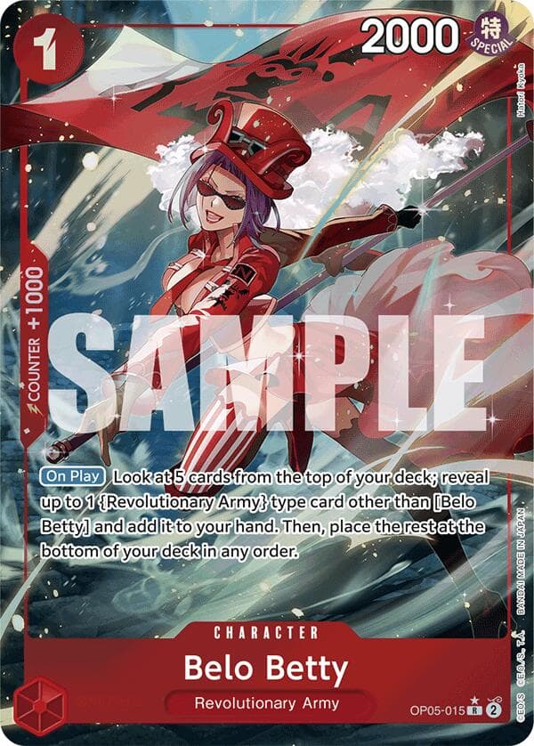 Belo Betty (Full Art) — Premium Booster -The Best- card