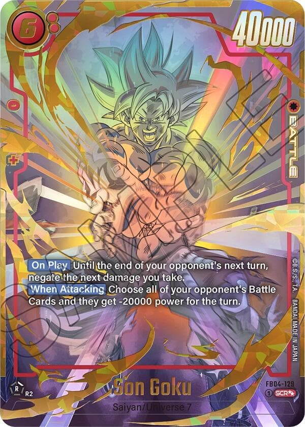 Son Goku - FB04-129 (Super Alternate Art) — Ultra Limit card