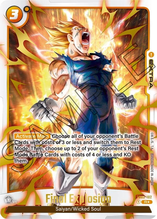 Final Explosion (Alternate Art) — Raging Roar Alternate Art Reprints card