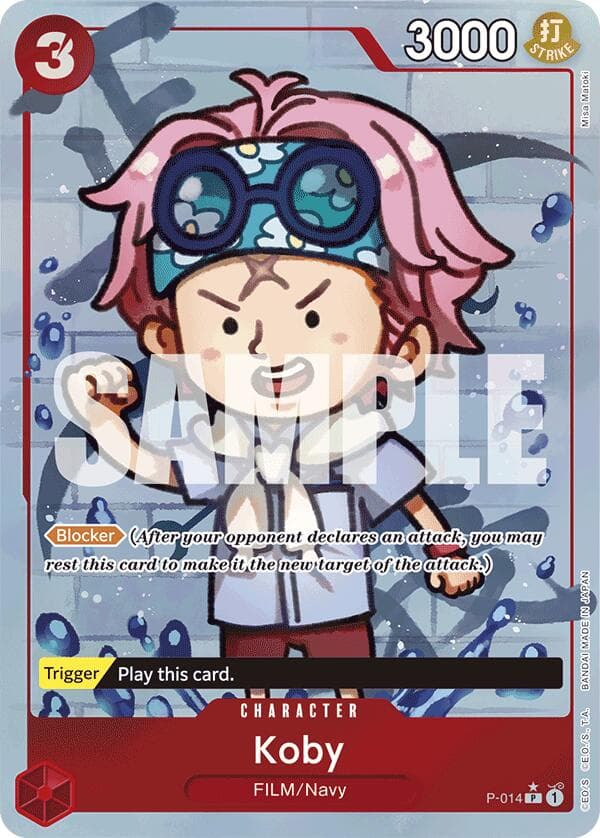 Koby (Full Art) — Premium Booster -The Best- card