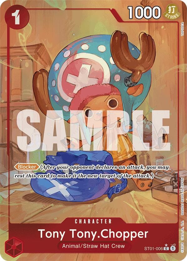 Tony Tony.Chopper (ST01-006) (Alternate Art) — Premium Booster -The Best- card