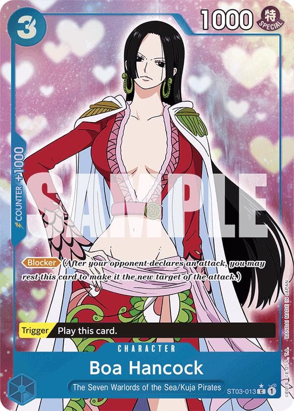 Boa Hancock (ST03-013) (Full Art) — Premium Booster -The Best- card