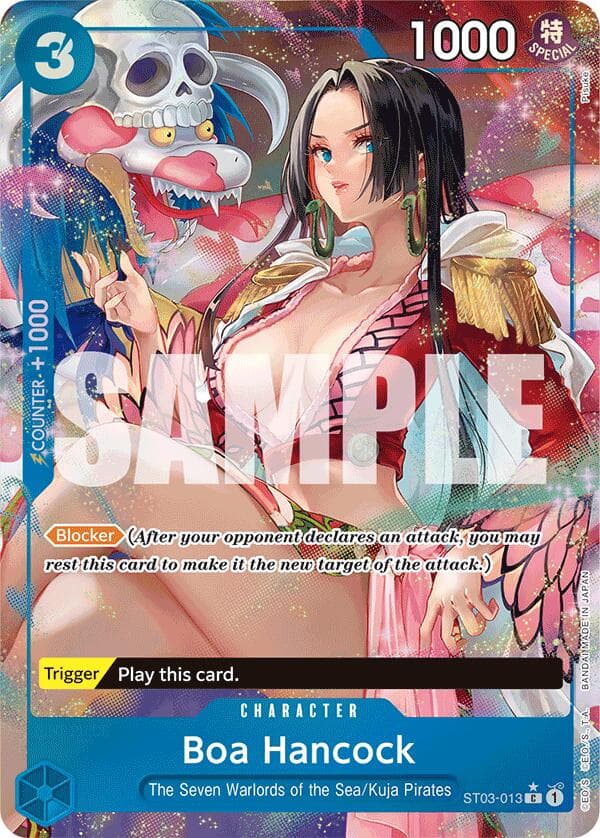 Boa Hancock (ST03-013) (Alternate Art) — Premium Booster -The Best- card