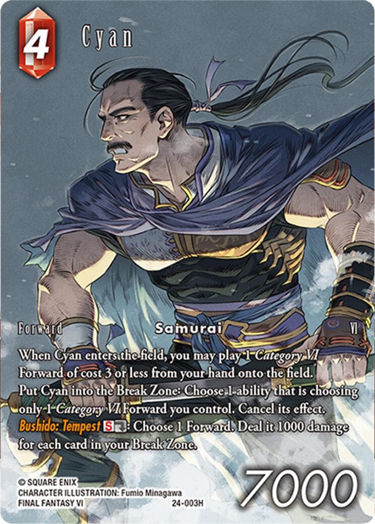 Cyan (Full Art) — Hidden Legends card