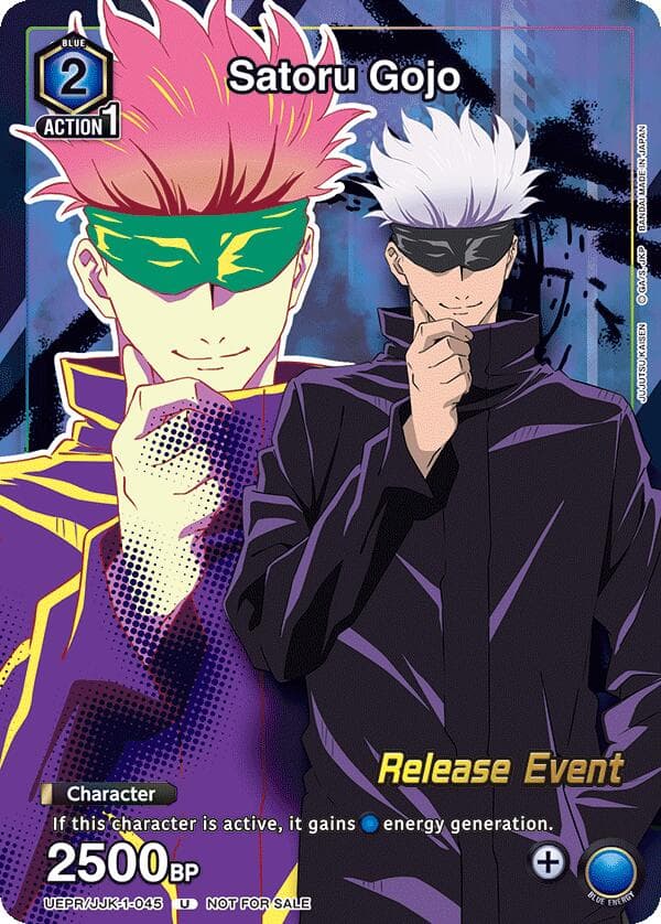 Satoru Gojo (Release Event Participation) — UE03BT: Jujutsu Kaisen Release Event Cards card