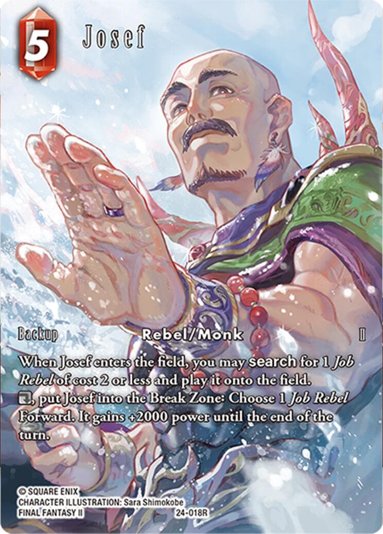 Josef (Full Art) — Hidden Legends card