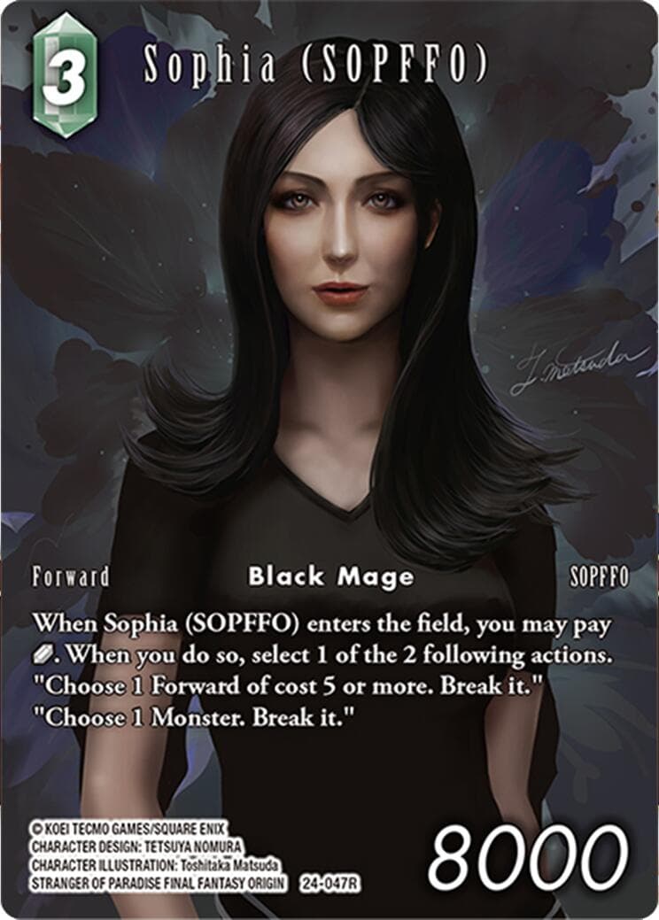 Sophia (SOPFFO) (Full Art) — Hidden Legends card