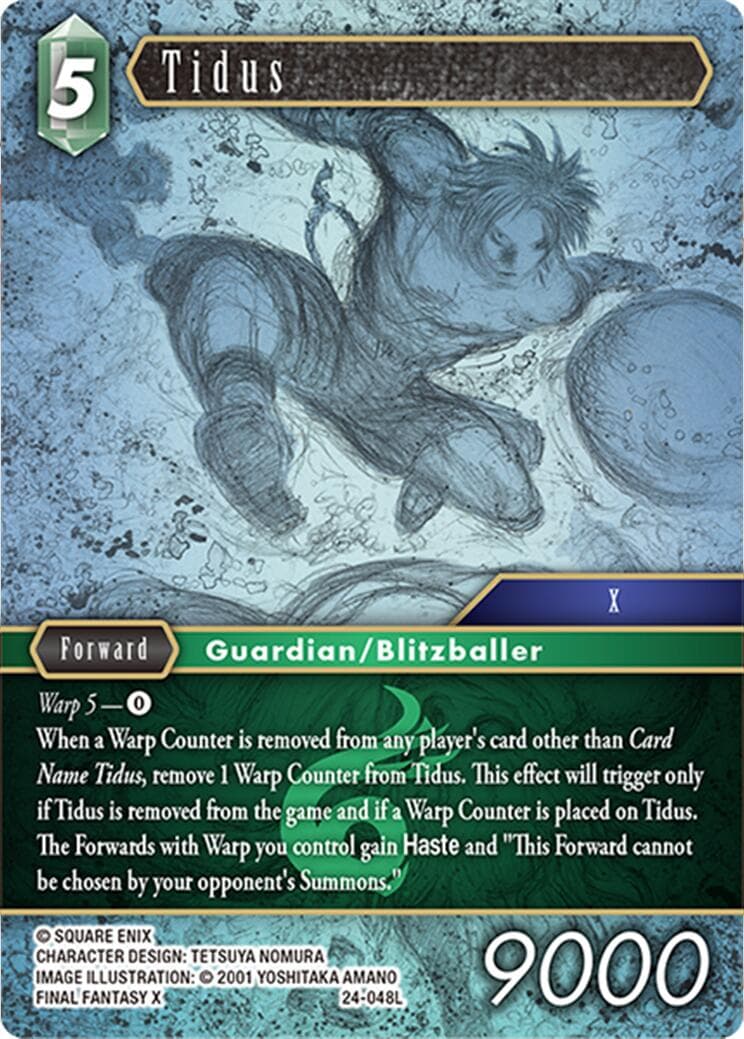 Tidus — Hidden Legends card