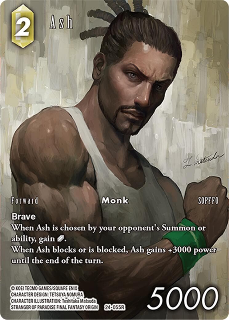 Ash (Full Art) — Hidden Legends card
