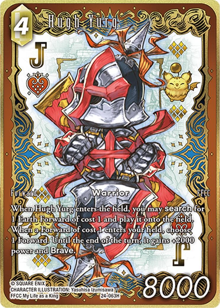 Hugh Yurg (Full Art) — Hidden Legends card