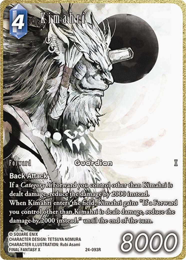 Kimahri (Full Art) — Hidden Legends card