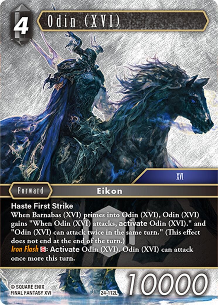 Odin (XVI) — Hidden Legends card