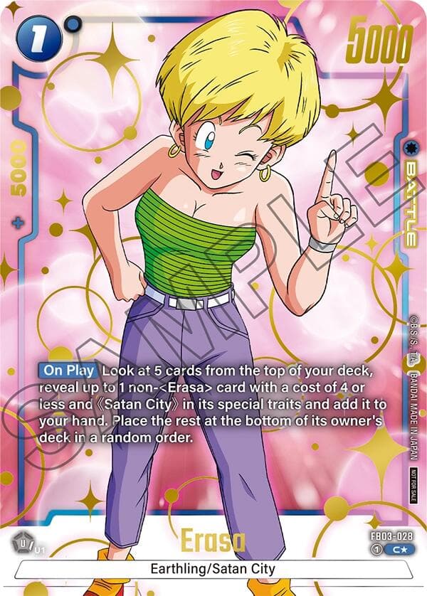 Erasa (Championship Pack 03) — Tournament and Championship Promos card