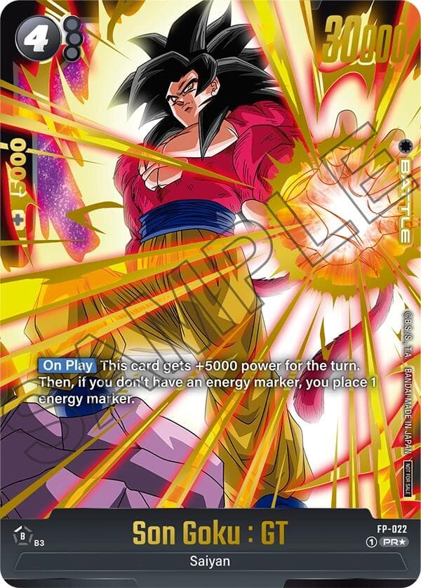 Son Goku : GT - FP-022 (Selection Pack 01) — Tournament and Championship Promos card