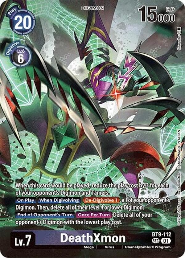 DeathXmon (Alternate Art) — Special Limited Set card