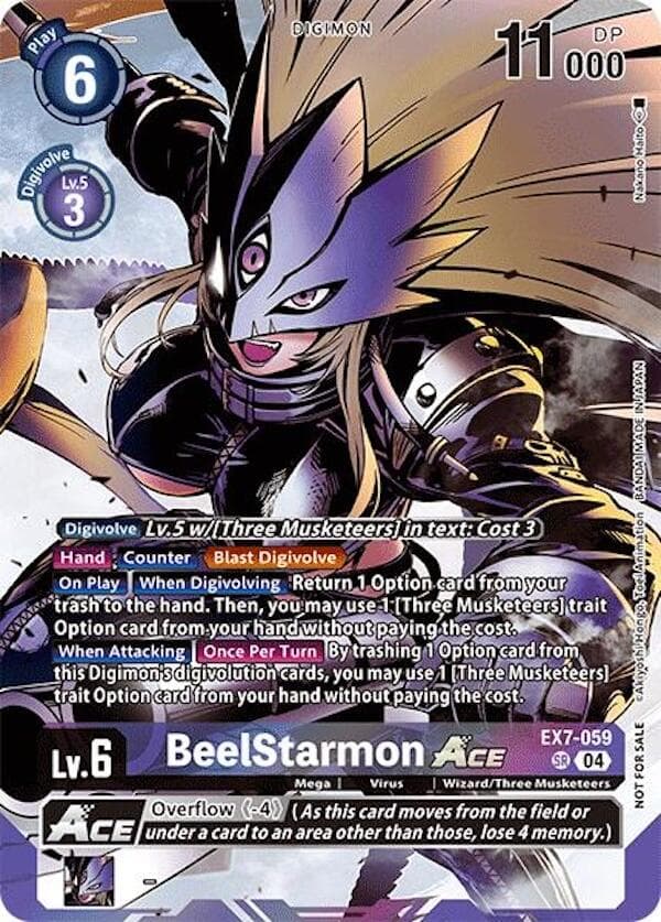 BeelStarmon ACE (Alternate Art) (Box Topper) — Special Limited Set card