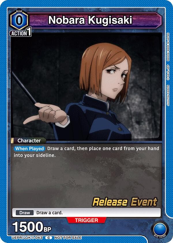 Nobara Kugisaki (043) — UE03BT: Jujutsu Kaisen Release Event Cards card