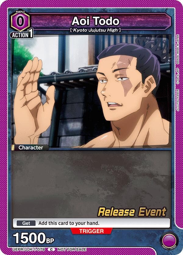 Aoi Todo (079) — UE03BT: Jujutsu Kaisen Release Event Cards card