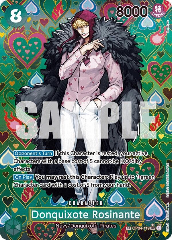 Donquixote Rosinante (SP) — Emperors in the New World card