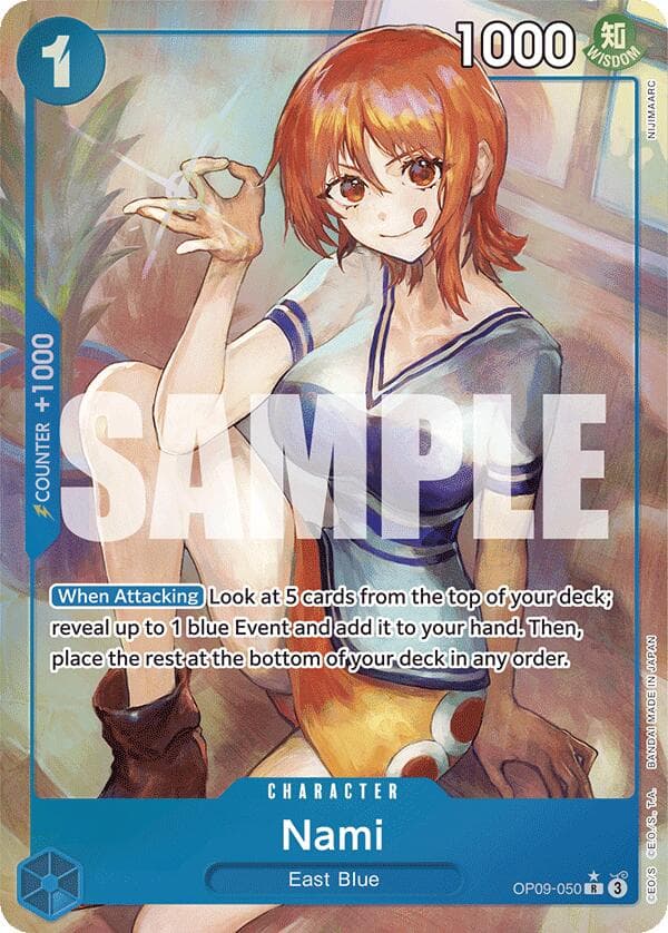 Nami (050) (Parallel) — Emperors in the New World card