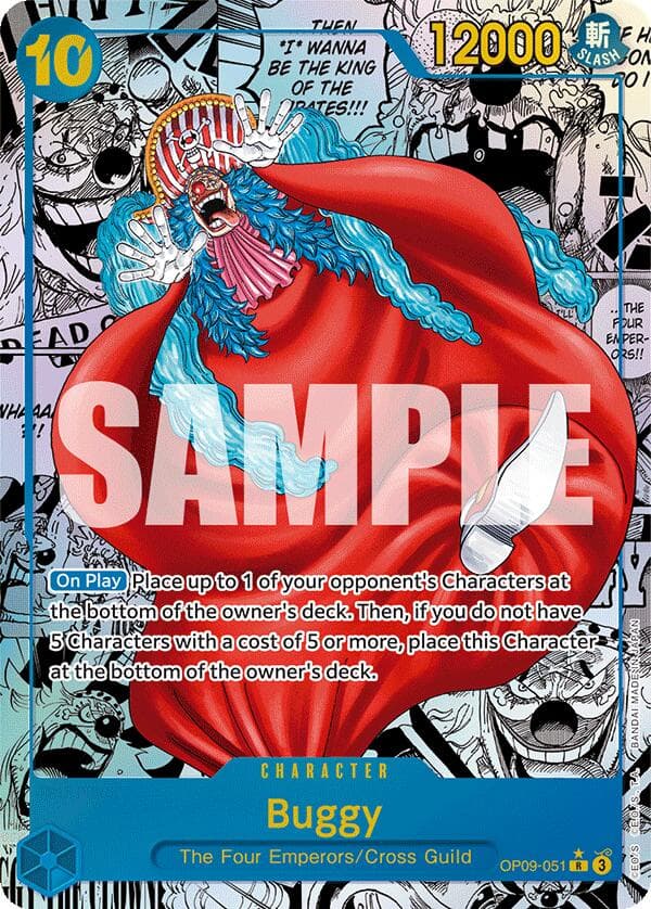 Buggy (051) (Manga) — Emperors in the New World card