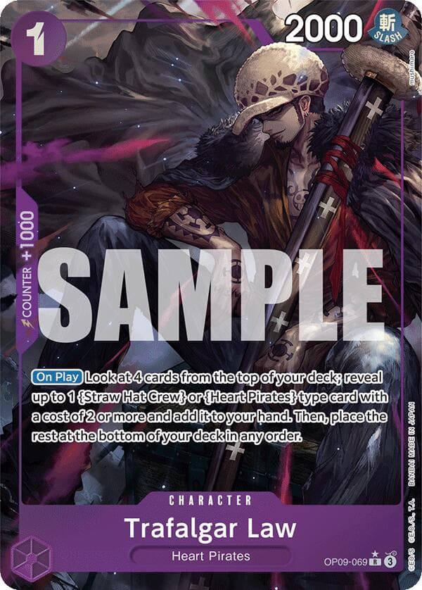 Trafalgar Law (069) (Parallel) — Emperors in the New World card