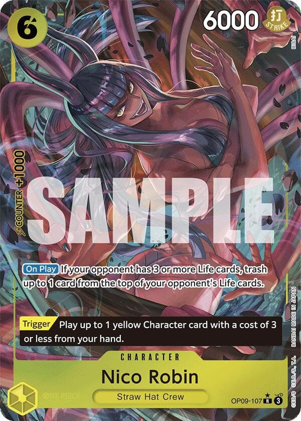 Nico Robin (107) (Parallel) — Emperors in the New World card