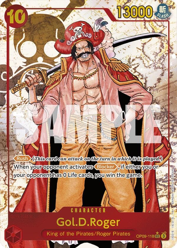 Gol.D.Roger (Alternate Art) — Emperors in the New World card