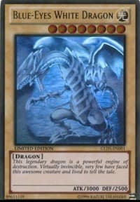 Blue-Eyes White Dragon — Gold Series: Haunted Mine card