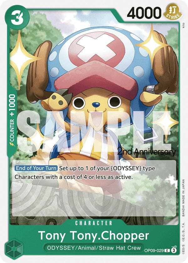 Tony Tony.Chopper — Emperors in the New World: 2nd Anniversary Tournament Cards card