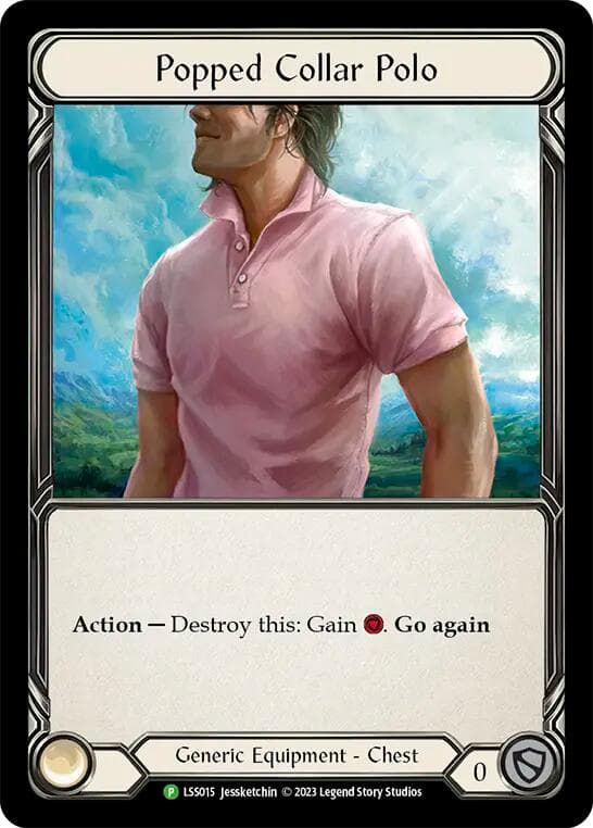Popped Collar Polo - LSS015 — Flesh and Blood: Promo Cards card