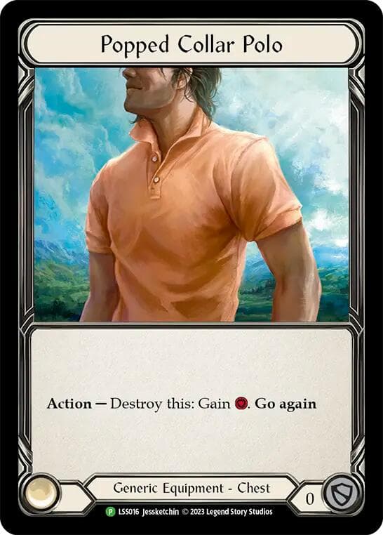 Popped Collar Polo - LSS016 — Flesh and Blood: Promo Cards card