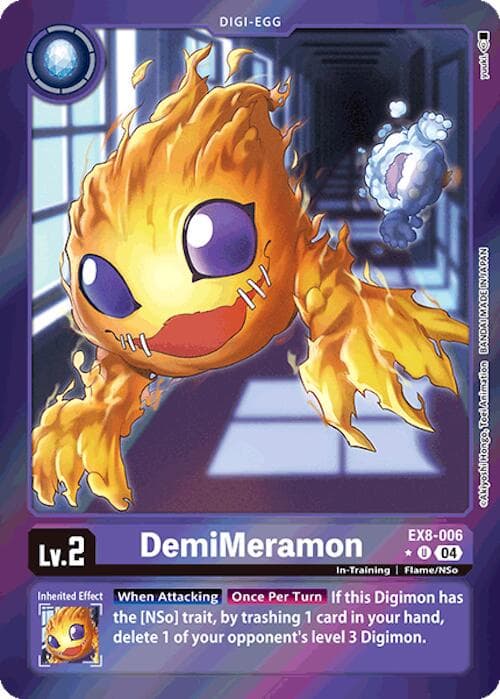 DemiMeramon (Limited Foil) — Chain of Liberation card
