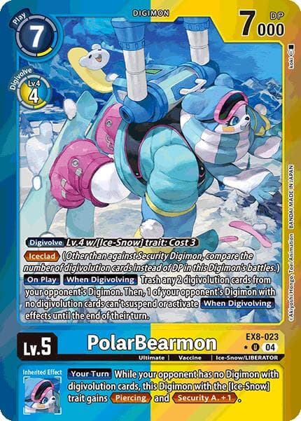 PolarBearmon (Limited Foil) — Chain of Liberation card