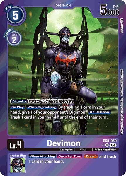 Devimon (Limited Foil) — Chain of Liberation card