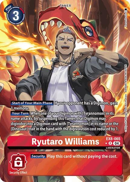 Ryutaro Williams (Alternate Art) — Chain of Liberation card