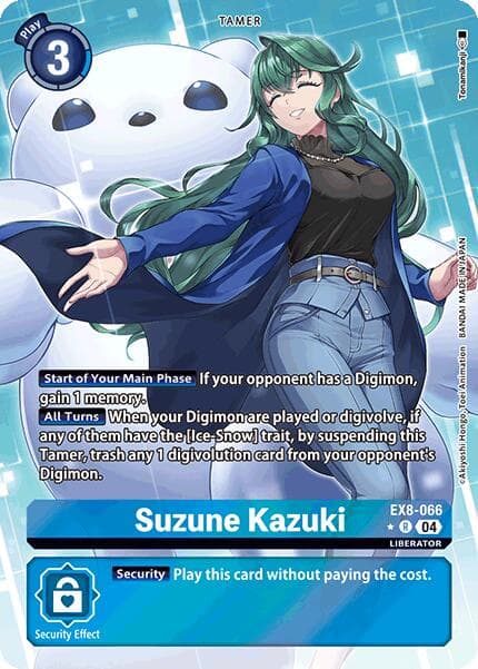 Suzune Kazuki (Alternate Art) — Chain of Liberation card