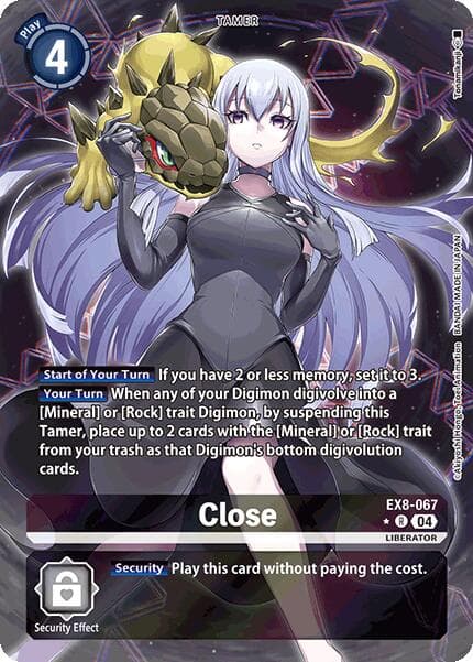Close (Alternate Art) — Chain of Liberation card