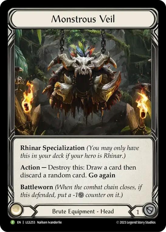 Monstrous Veil - LGS253 — Flesh and Blood: Promo Cards card