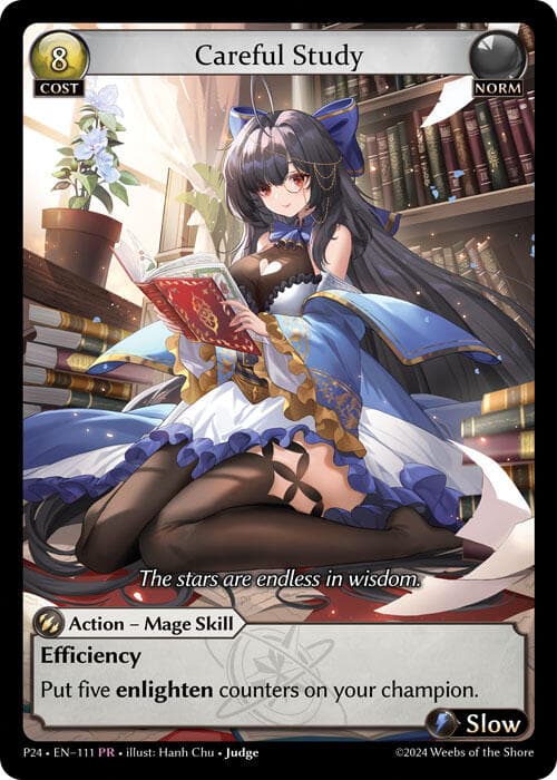 Careful Study — Promotional Cards card