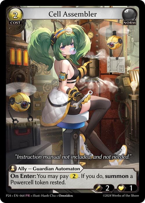 Cell Assembler — Promotional Cards card
