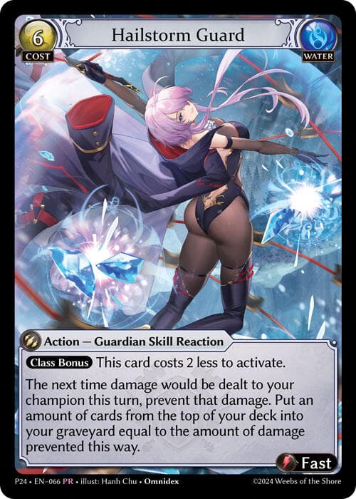 Hailstorm Guard — Promotional Cards card