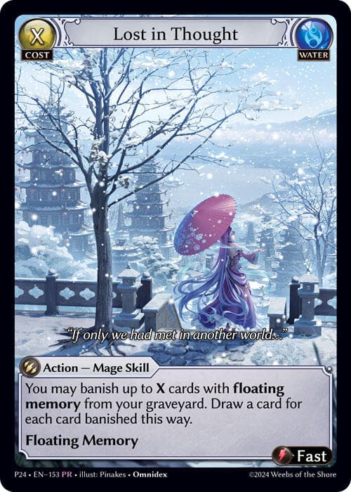 Lost in Thought — Promotional Cards card
