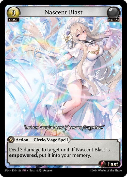Nascent Blast — Promotional Cards card
