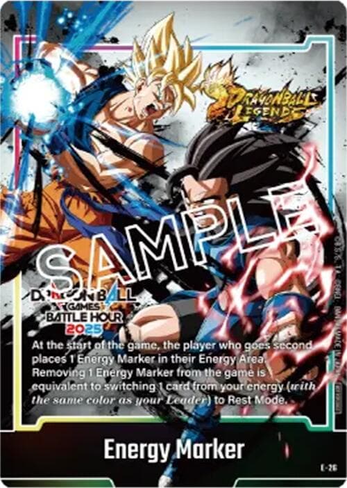 Energy Marker (E-26) (Dragon Ball Games Battle Hour 2025 Promo Card Set) — Fusion World Energy Markers card