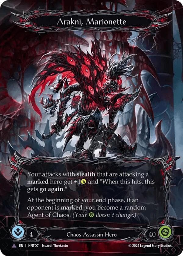Arakni, Marionette (Marvel) — The Hunted card