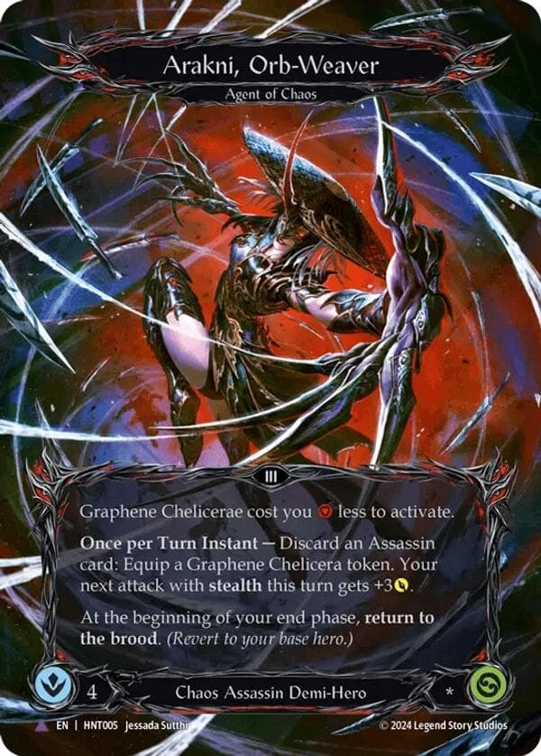 Arakni, Orb-Weaver (Marvel) — The Hunted card