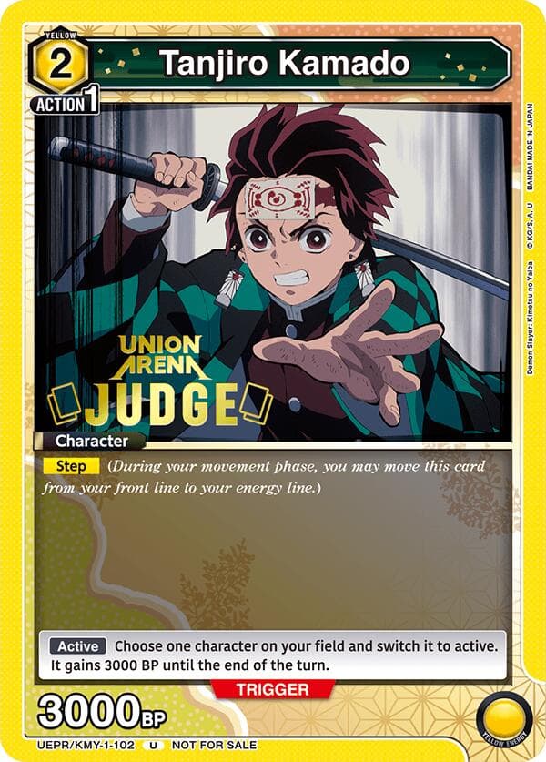 Tanjiro Kamado (Judge Pack) — Union Arena Promotion Cards card