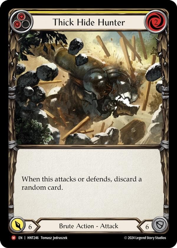 Thick Hide Hunter — The Hunted card