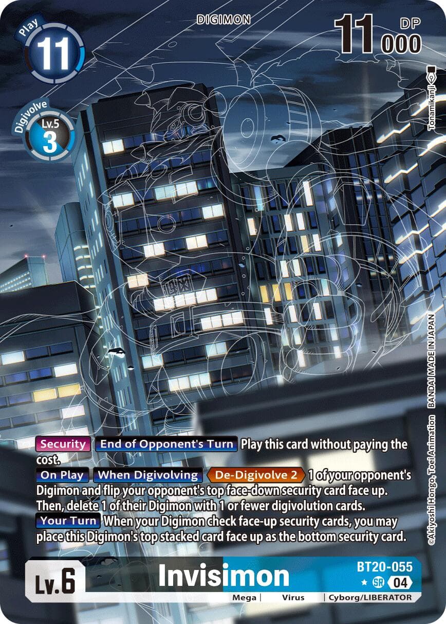 Invisimon (Alternate Art) — Release Special Booster 2.5 card